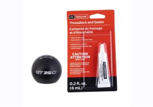 Ford Mustang Shift Knob - Ford Racing - GT350 6-Speed, Gloss Black, 2 in. Diameter - Black - `15-`19